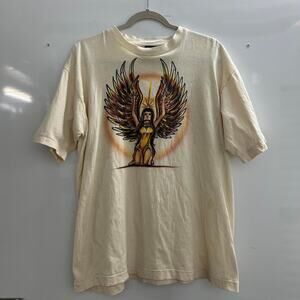 VTG Native American Girl Airbrush T-shirt
